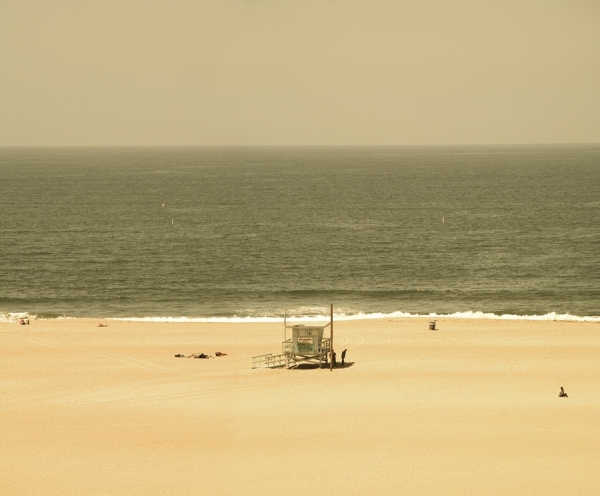 Photograph John Wagner Santa Monica Beach on One Eyeland
